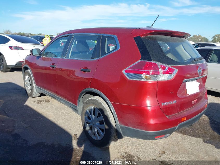 2016 NISSAN ROGUE S/SL/SV - JN8AT2MT9GW030587