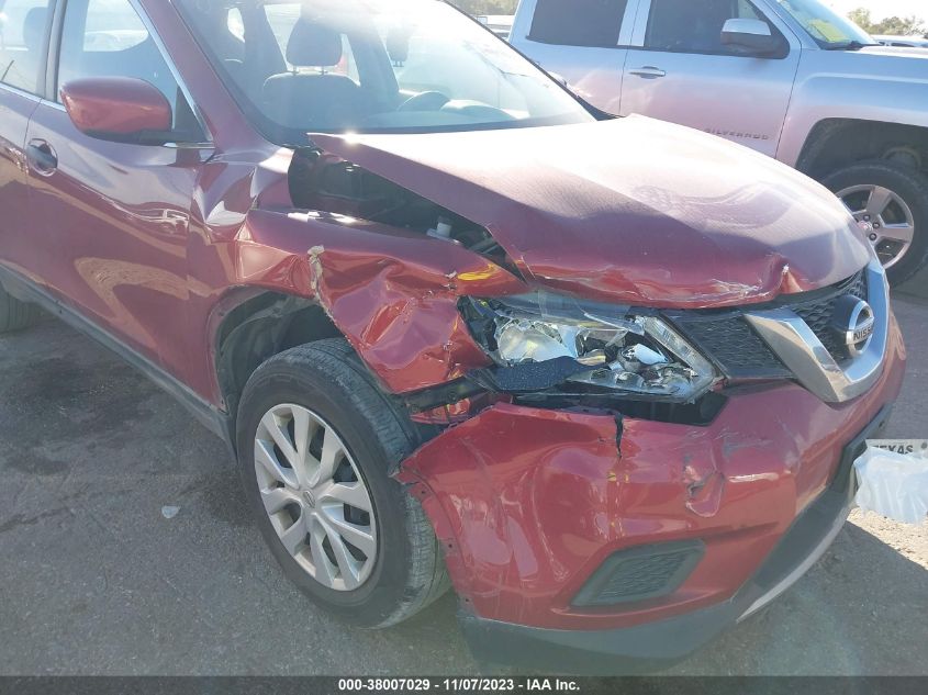 2016 NISSAN ROGUE S/SL/SV - JN8AT2MT9GW030587