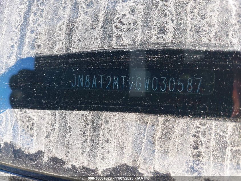 2016 NISSAN ROGUE S/SL/SV - JN8AT2MT9GW030587