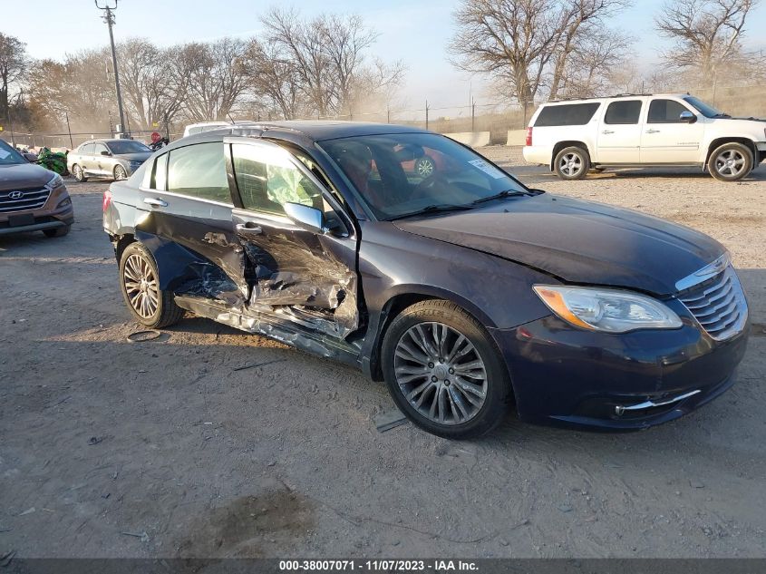 2013 CHRYSLER 200 LIMITED - 1C3CCBCG8DN738022