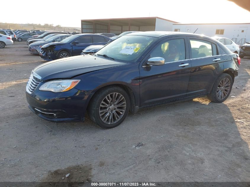 2013 CHRYSLER 200 LIMITED - 1C3CCBCG8DN738022