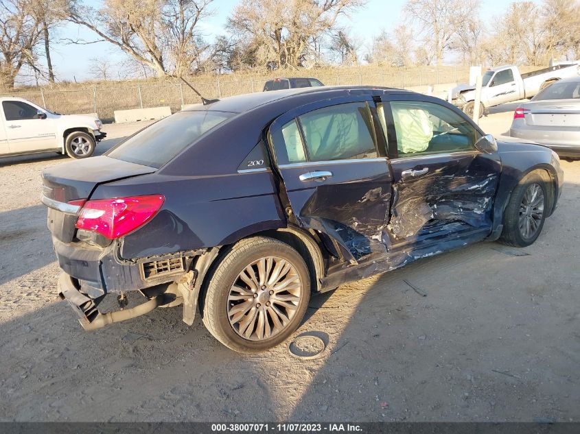 2013 CHRYSLER 200 LIMITED - 1C3CCBCG8DN738022