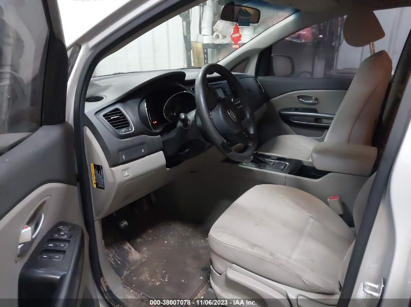 2016 KIA SEDONA L - KNDMA5C13G6156797