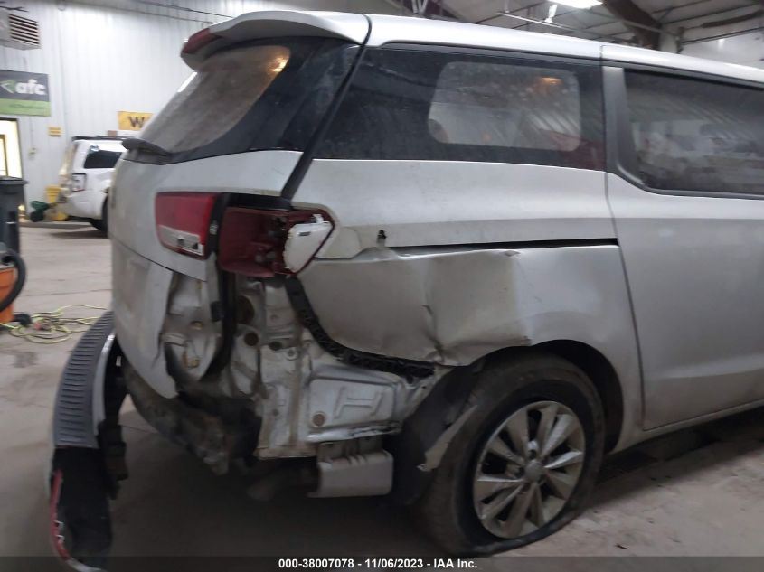 2016 KIA SEDONA L - KNDMA5C13G6156797