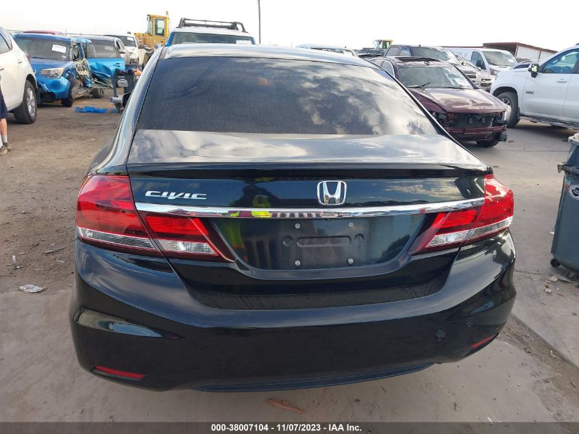 2013 HONDA CIVIC SDN LX 2HGFB2F53DH581855