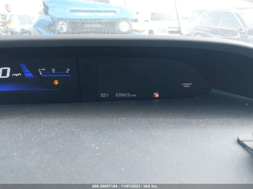 2013 HONDA CIVIC SDN LX 2HGFB2F53DH581855
