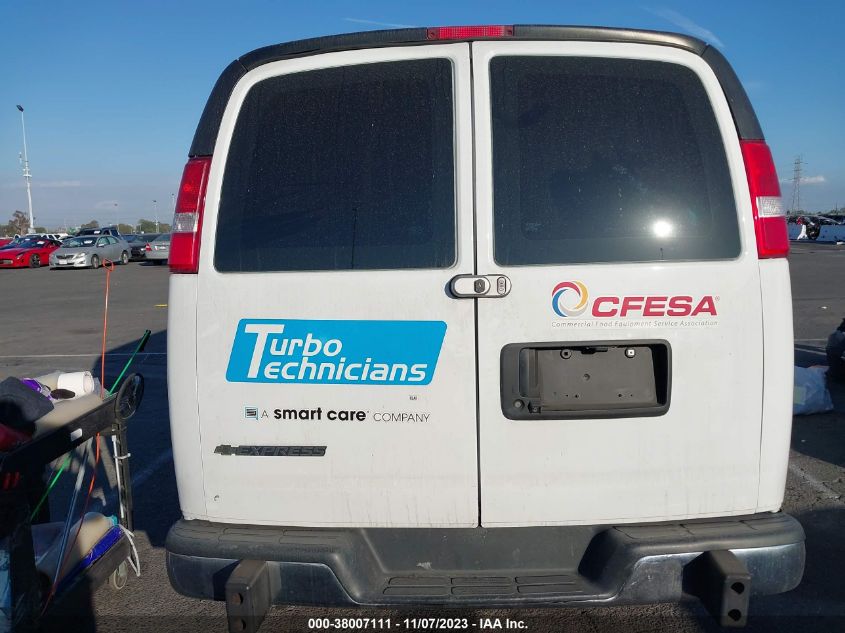 2020 CHEVROLET EXPRESS CARGO RWD 2500 REGULAR - 1GCWGAFG4L1202760