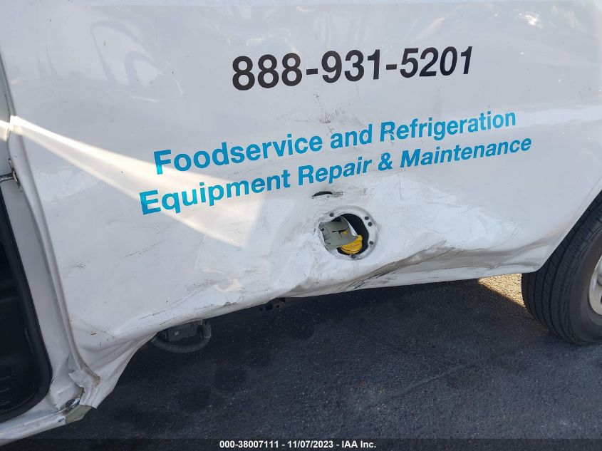 2020 CHEVROLET EXPRESS CARGO RWD 2500 REGULAR - 1GCWGAFG4L1202760