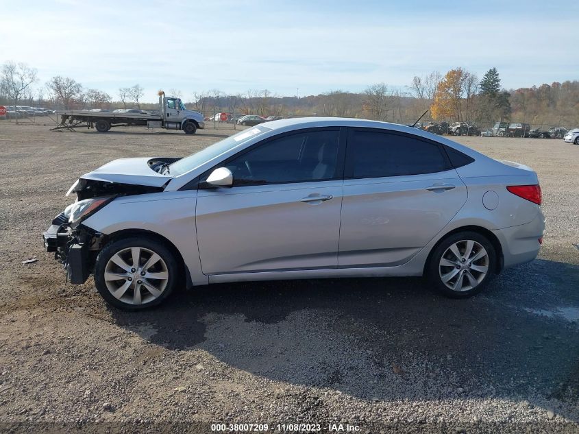 2013 HYUNDAI ACCENT GLS - KMHCU4AE4DU379677