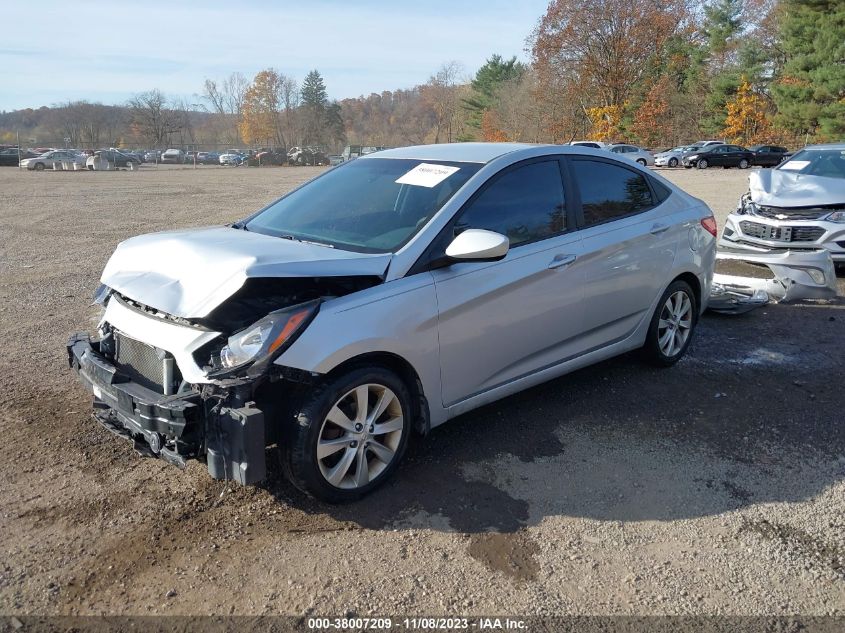 2013 HYUNDAI ACCENT GLS - KMHCU4AE4DU379677