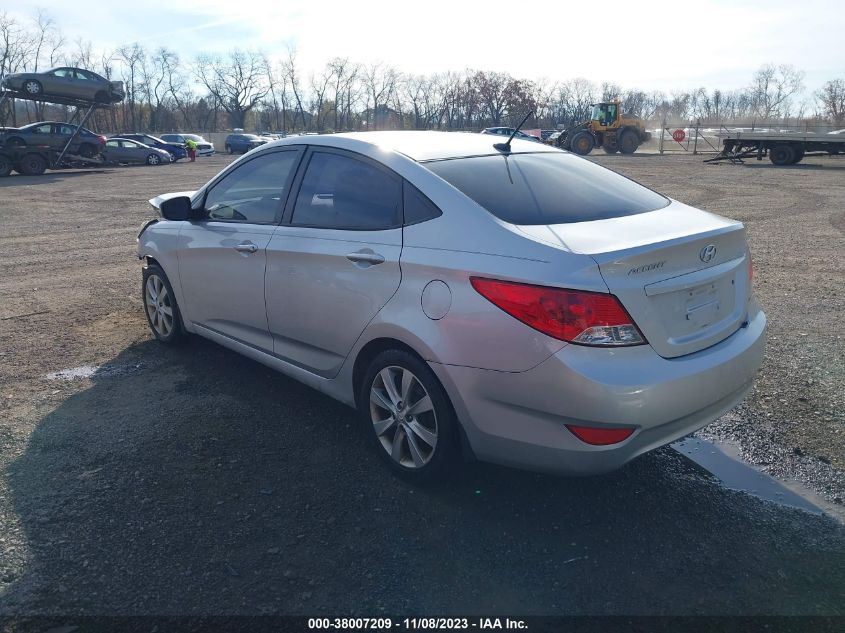 2013 HYUNDAI ACCENT GLS - KMHCU4AE4DU379677
