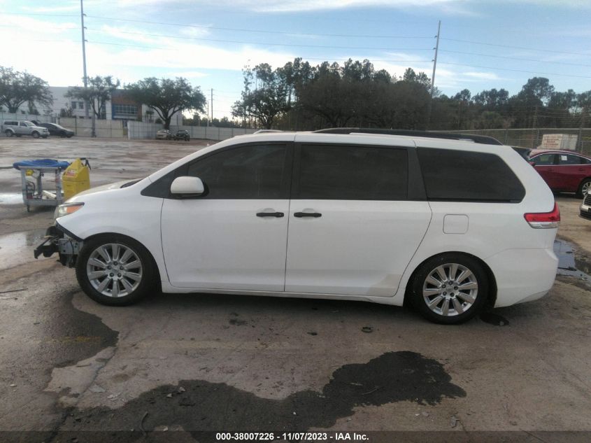 2014 TOYOTA SIENNA LTD/XLE - 5TDDK3DC5ES086766