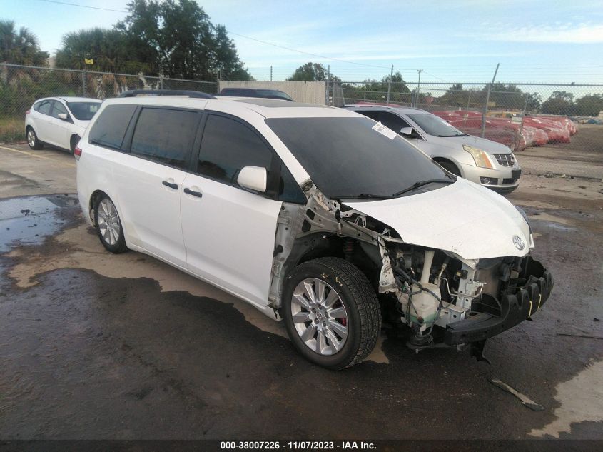 2014 TOYOTA SIENNA LTD/XLE - 5TDDK3DC5ES086766