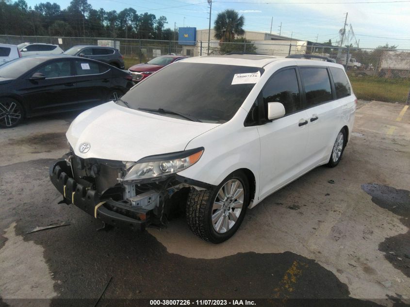 2014 TOYOTA SIENNA LTD/XLE - 5TDDK3DC5ES086766