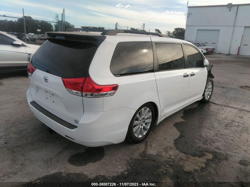 2014 TOYOTA SIENNA LTD/XLE - 5TDDK3DC5ES086766