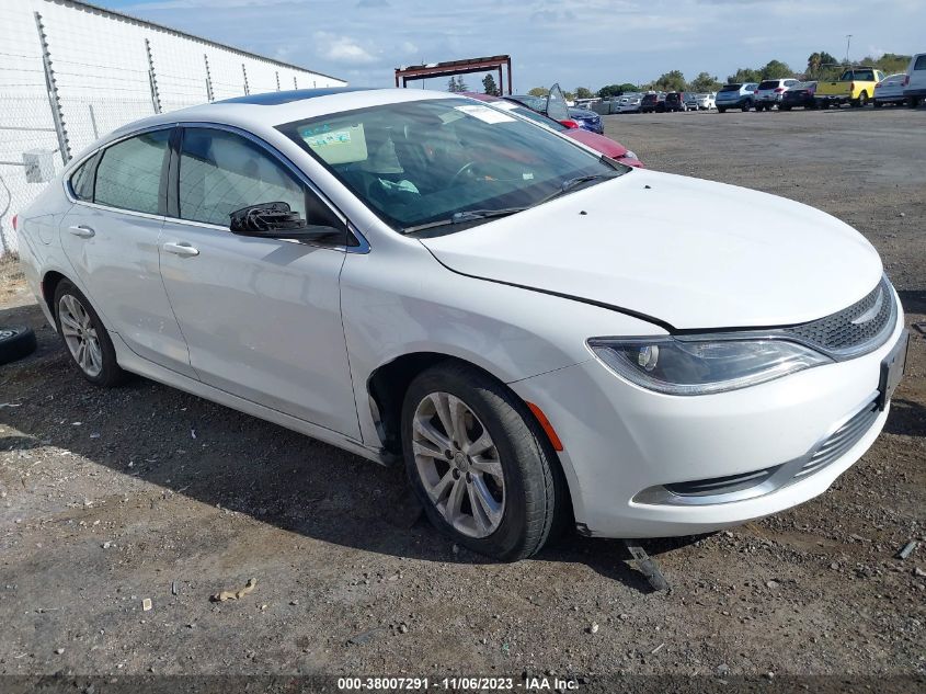 2015 CHRYSLER 200 LIMITED - 1C3CCCAB8FN732107