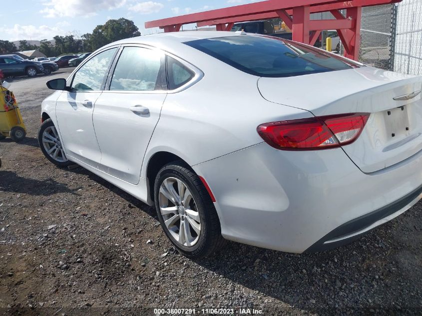 2015 CHRYSLER 200 LIMITED - 1C3CCCAB8FN732107