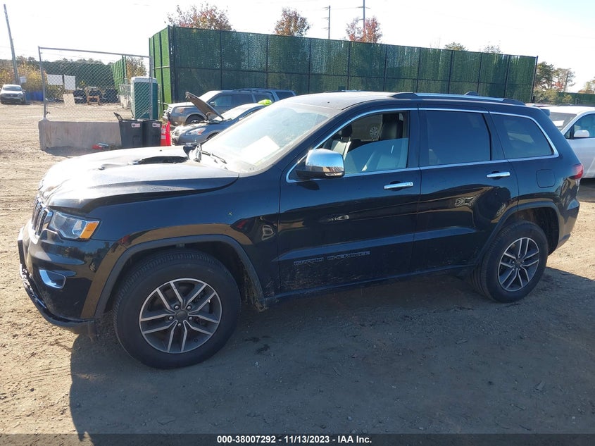 VIN 1C4RJFBG7LC332215 2020 JEEP GRAND CHEROKEE LIMITED