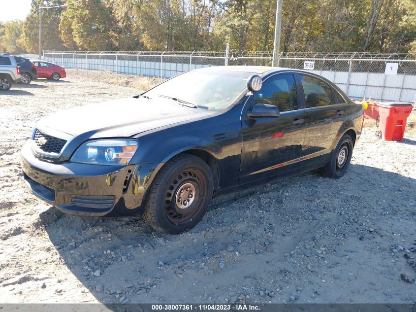 2013 CHEVROLET CAPRICE POLICE - 6G1MK5U32DL828421