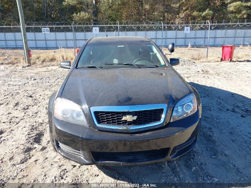 2013 CHEVROLET CAPRICE POLICE - 6G1MK5U32DL828421