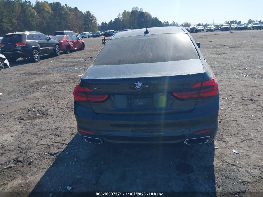 2016 BMW 750I XDRIVE - WBA7F2C57GG420398