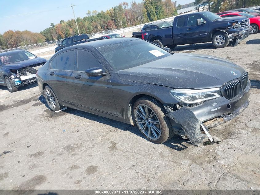 2016 BMW 750I XDRIVE - WBA7F2C57GG420398