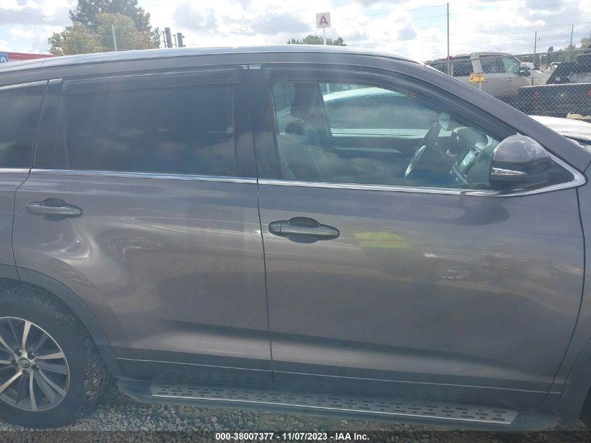 2017 TOYOTA HIGHLANDER SE/XLE - 5TDKZRFH1HS194451
