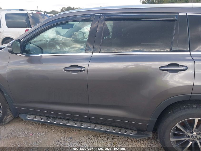 2017 TOYOTA HIGHLANDER SE/XLE - 5TDKZRFH1HS194451