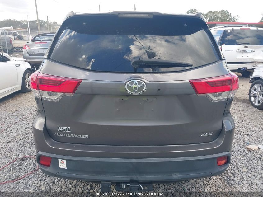 2017 TOYOTA HIGHLANDER SE/XLE - 5TDKZRFH1HS194451