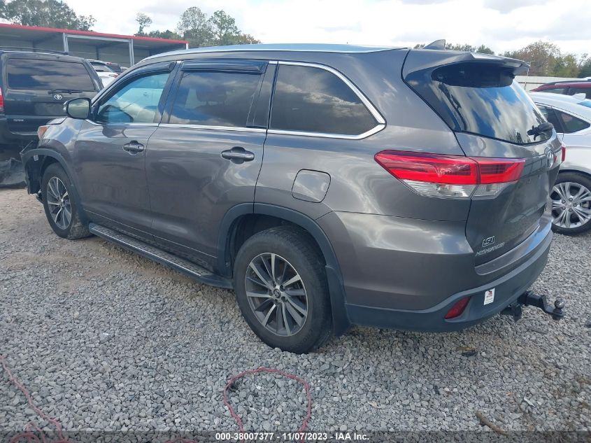 2017 TOYOTA HIGHLANDER SE/XLE - 5TDKZRFH1HS194451