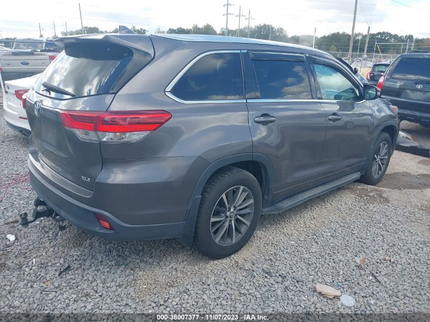 2017 TOYOTA HIGHLANDER SE/XLE - 5TDKZRFH1HS194451