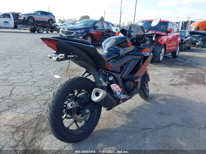 2023 YAMAHA YZFR3 A MH3RH18Y6PK013299