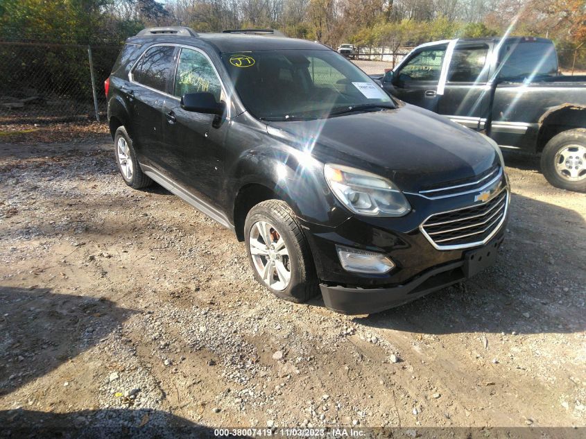 2016 CHEVROLET EQUINOX LT - 2GNALCEK1G6114010