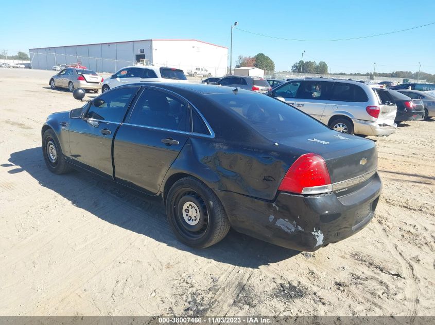 2013 CHEVROLET CAPRICE POLICE 6G1MK5U33DL828461