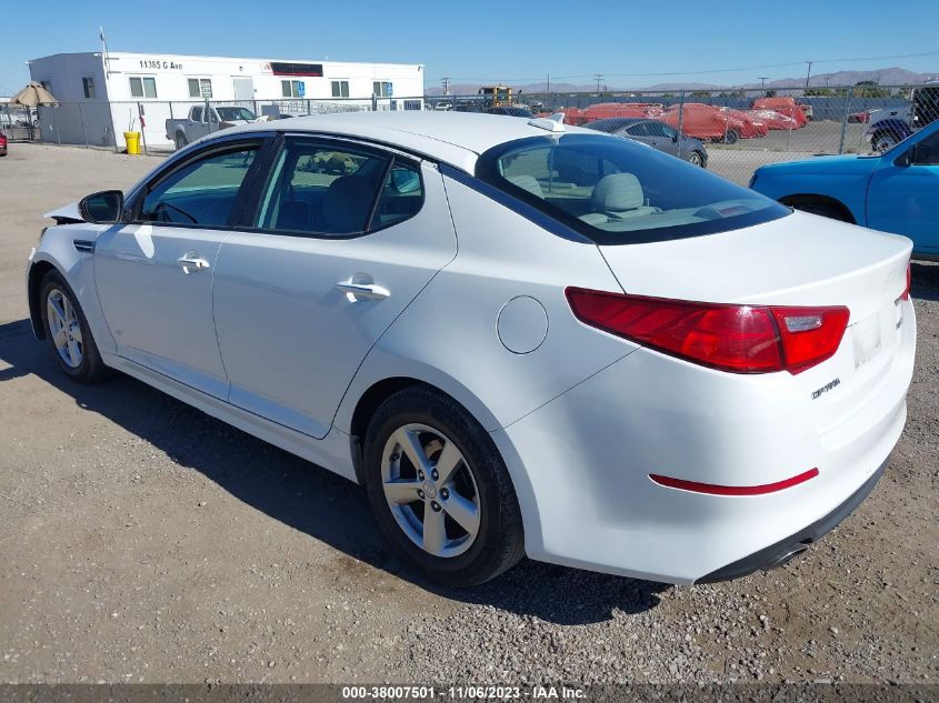 2015 KIA OPTIMA LX - 5XXGM4A76FG501620