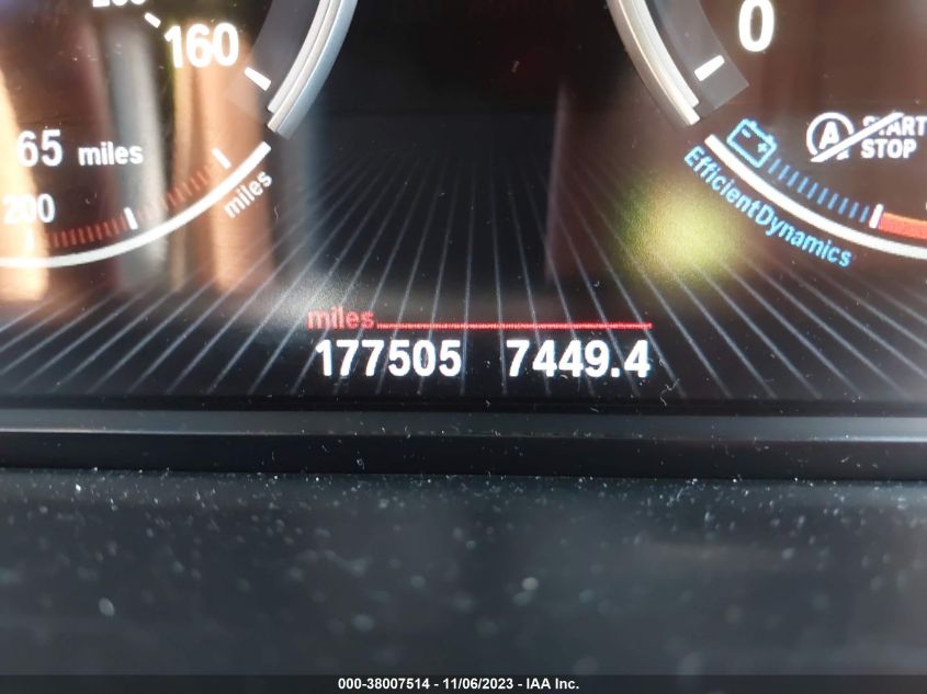 2013 BMW 750LI WBAYE8C55DD132452