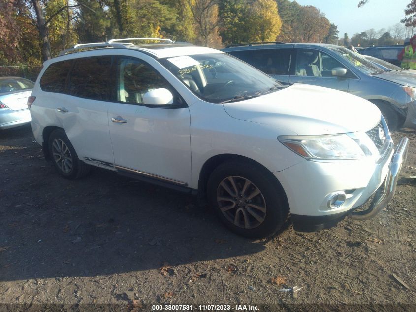 2015 NISSAN PATHFINDER SL - 5N1AR2MM4FC617357