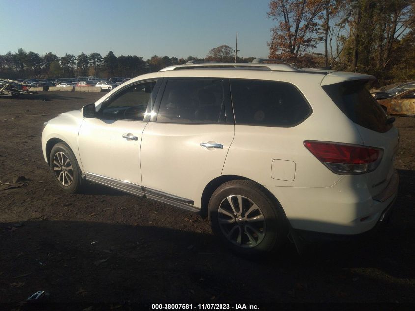2015 NISSAN PATHFINDER SL - 5N1AR2MM4FC617357