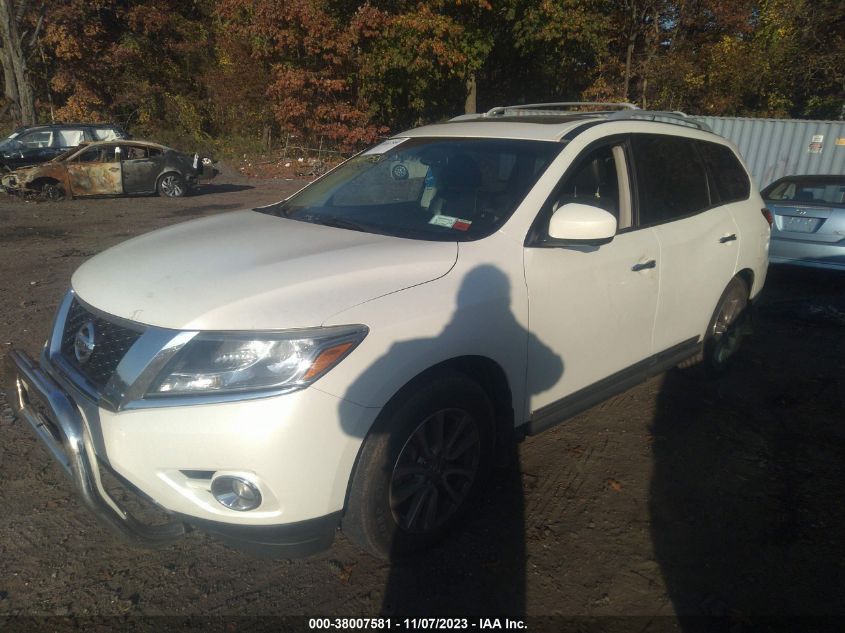 2015 NISSAN PATHFINDER SL - 5N1AR2MM4FC617357
