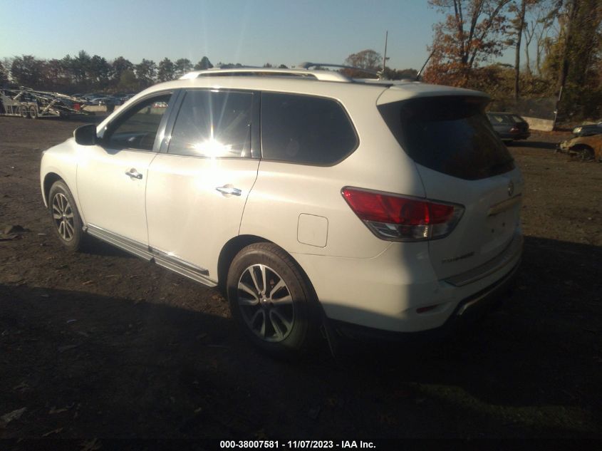 2015 NISSAN PATHFINDER SL - 5N1AR2MM4FC617357