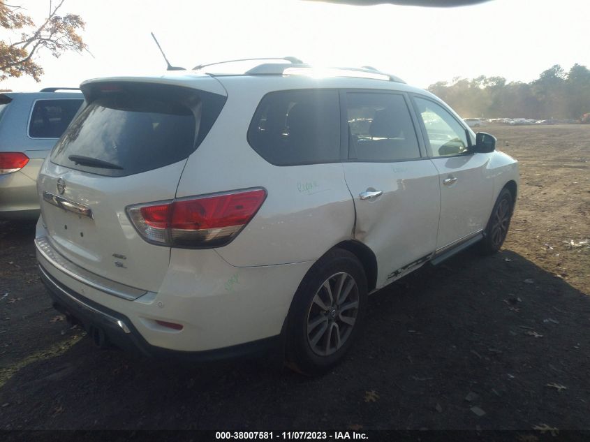 2015 NISSAN PATHFINDER SL - 5N1AR2MM4FC617357