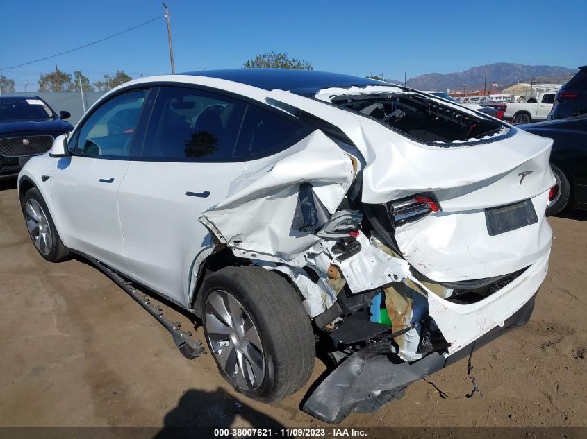 2022 TESLA MODEL Y - 7SAYGDEE0NF512072
