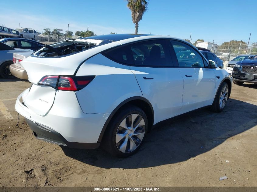 2022 TESLA MODEL Y - 7SAYGDEE0NF512072