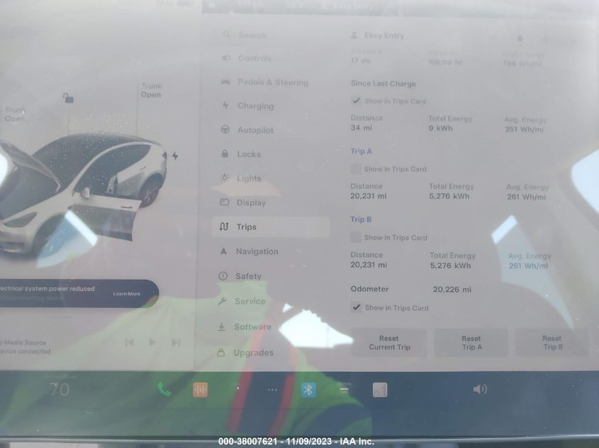 2022 TESLA MODEL Y - 7SAYGDEE0NF512072