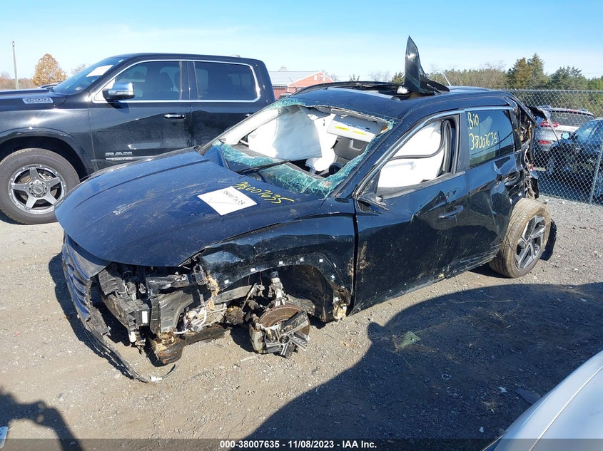 VIN 5NMJCCAE6NH097025 2022 HYUNDAI TUCSON SEL