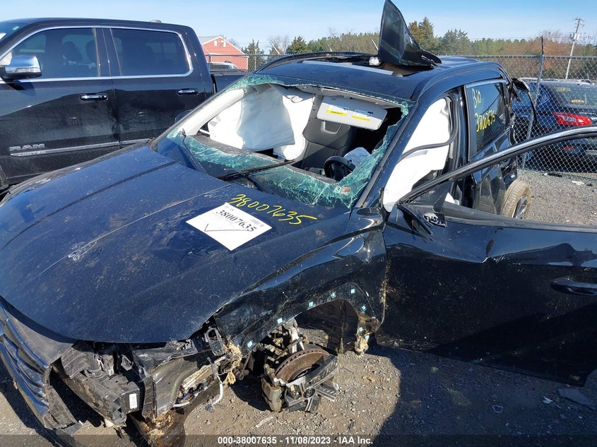 VIN 5NMJCCAE6NH097025 2022 HYUNDAI TUCSON SEL