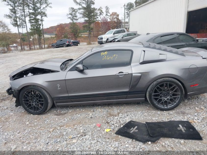 2013 FORD SHELBY GT500 - 1ZVBP8JZ3D5277814