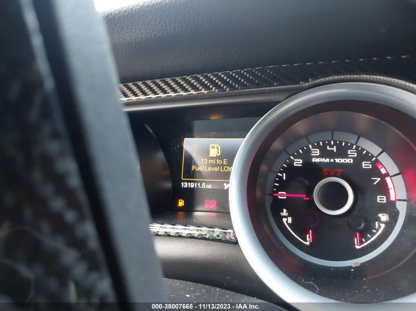 2013 FORD SHELBY GT500 - 1ZVBP8JZ3D5277814