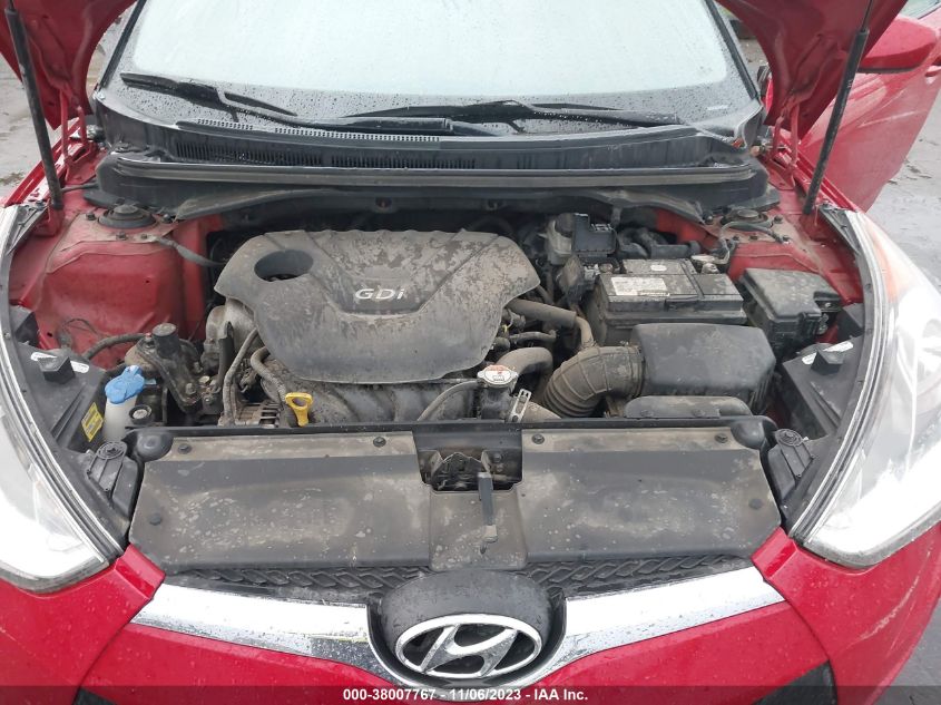 2016 HYUNDAI VELOSTER - KMHTC6AD5GU274835