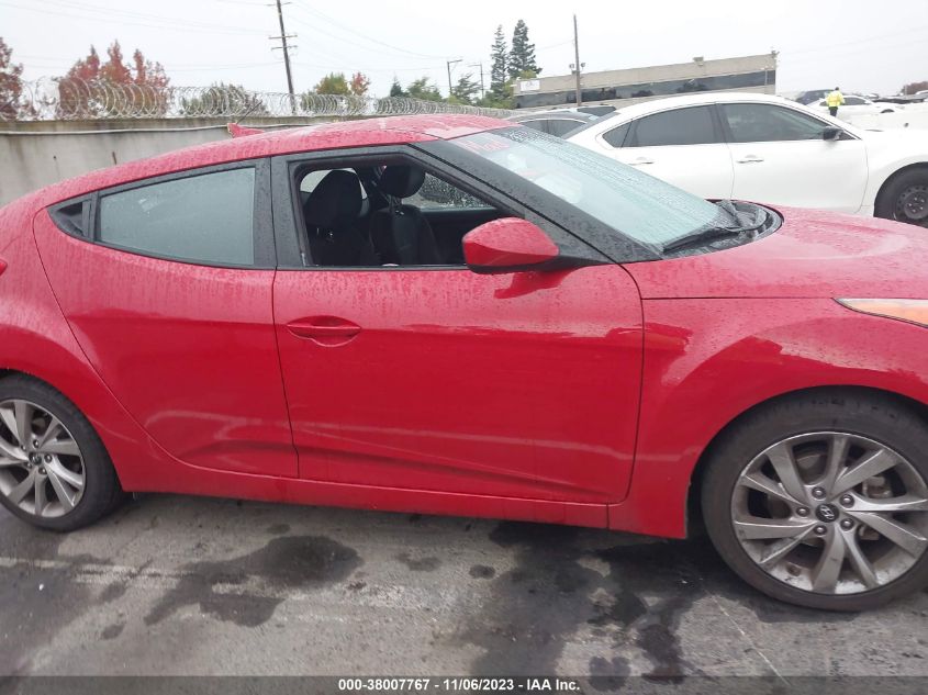 2016 HYUNDAI VELOSTER - KMHTC6AD5GU274835